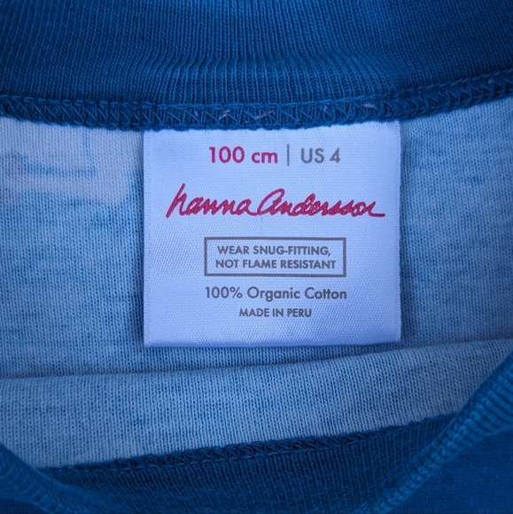 Hanna Andersson | Holiday Print Long John Johns | 4 - Picture 6 of 11